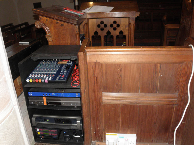Church Audio Security Cabinet 
